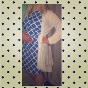 Blue AGB dress size 8